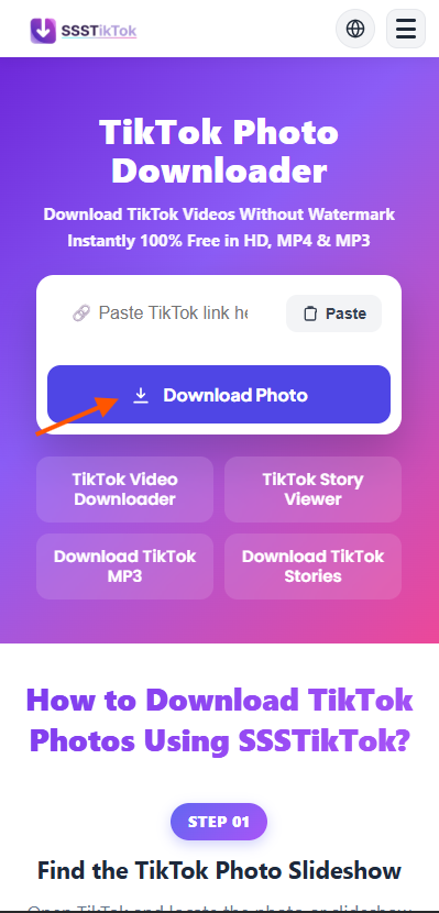 Paste into Photo Downloader
